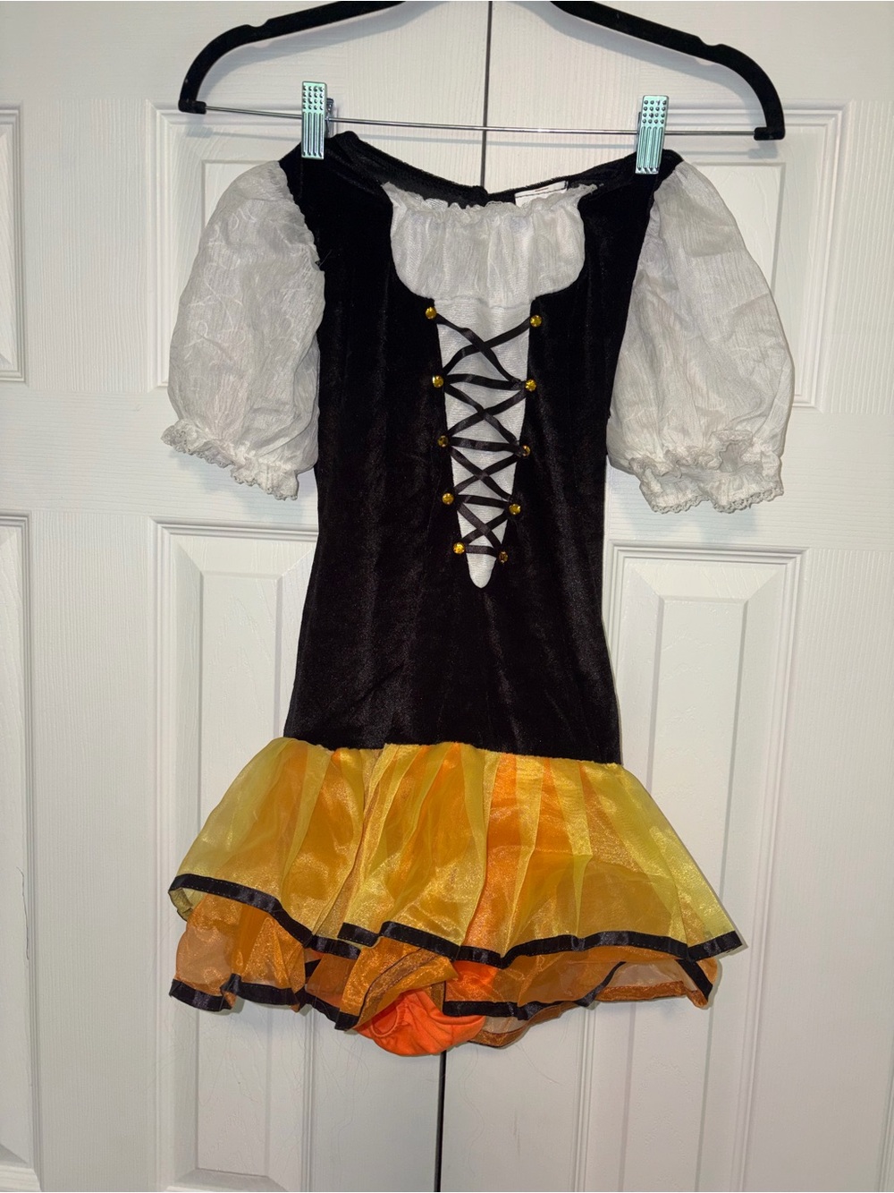 Rubie's Butterfly candy corn Costume Dress size xl
